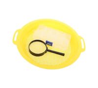 WNDUOKXH Tamis compact pour l'extérieur, idéal pour le tamisage et la prospection aurifères. Accessoires qui améliorent l'efficacité du travail. Tamis à mailles pour l'or. Pour Dimensions