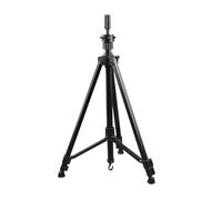 WNDUOKXH Trépied de mannequin pour tête de mannequin, équipement fabrication doté d'un équipement levage manuel pour une pratique pratique, support tête perruque, support pliable réglable