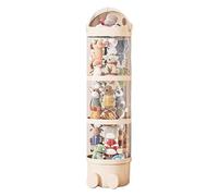 WNDUOKXH Tube de Rangement Vertical pour Jouets, Gain de Place et Jouets organisés, Tube de Rangement pour Animaux en Peluche ABS, Tube de Rangement pour Jouets en Peluche, 51 Pouces Blanc Lait