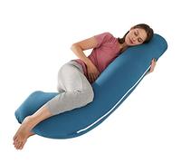 Wndy's Dream Coussin de Grossesse en Forme de L, Coussin de maternité Complet pour Le Dos, Les Jambes et Le Ventre, Oreiller de Couchage pour Les Femmes Enceintes