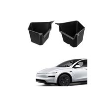 Wnfmjqe Cache-Bagages pour Tesla pour Model Y pour Juniper 2025 Boîte e Rangement Latérale Gauche/Droite pour Coffre Tapis Protection TPE Floqué. Panel Luggage(Type 2)
