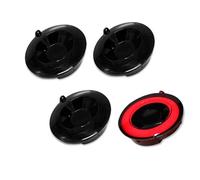 Wnfmjqe Feu Arrière LED Lot De 4 Feux Arrière À LED 3D Pour Chevrolet C6 Et Pour Corvette Feux De Stationnement Arrière Feux De Freinage(Tail Smoked Lens)