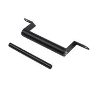 Wnfmjqe Support Plaque Navigation GPS pour téléphone Portable, Compatible avec Tiger 900 Rally Pro ou Tiger900 GT, Montage mural, Réglable, Léger, Noir, 240 grammes, 1 Count