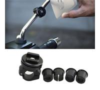 Wnfmjqe Support Téléphone GPS Support De Téléphone À Trois Broches pour Guidon Téléphone pour Rétroviseur Moto Support Navigation pour Téléphone De Guidon(Mirror Mount-F)