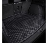 WNFVYP Tapis De Coffre Voiture pour Audi Q6 e-tron 2024+,ImperméAble AntidéRapant Bac de Coffre Cargaison Moquettes,Compartiment À Bagages Doublure Protection,A/Black