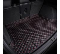WNFVYP Tapis De Coffre Voiture pour MG ZS 2017-2024 2025,ImperméAble AntidéRapant Bac de Coffre Cargaison Moquettes,Compartiment À Bagages Doublure Protection,H/BlackRed