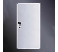 WNGJZZYC Coffre Fort Mural à Code, Boites à Clés avec étiquettes et 2 Serrures à Capteur électronique, pour Voiture, Bureau, Maison, Garage, Location(120keys(40x78x6cm/16x31x2.4in))