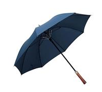 Wnota Parapluie Grand Parapluie de Golf rétro avec poignée en Bois, Parapluie Coupe-Vent à Ouverture Automatique pour Homme et Femme Parapluies(C)