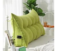 WNRLL Coussin De Lecture Triangulaire Support Lombaire Oreiller Dossier De Lit Oreiller De Lecture Coussin Dossier Canapé Coussin pour Le Dos,21,150x50x20cm/59x20x8in