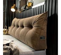 WNRLL Coussin De Lecture Triangulaire Support Lombaire Oreiller Dossier De Lit Oreiller De Lecture Coussin Dossier Canapé Coussin pour Le Dos,02,180x50x20cm/71x20x8in