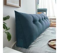 WNRLL Coussin De Lecture Triangulaire Support Lombaire Oreiller Dossier De Lit Oreiller De Lecture Coussin Dossier Canapé Coussin pour Le Dos,17,60x50x20cm/24x20x8in