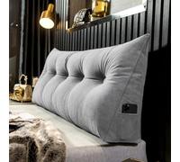 WNRLL Coussin De Lecture Triangulaire Support Lombaire Oreiller Dossier De Lit Oreiller De Lecture Coussin Dossier Canapé Coussin pour Le Dos,09,80x50x20cm/30x20x8in