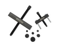 WnSEu 522 Grand extracteur de pignon et poulie + extracteur de pignon et poulie 7393 avec vis de forçage de 14,9 cm de long + ensemble de protections d'arbre 8056 pour engrenages de distribution et