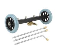 Wnvivi Nettoyeur de Train de Roulement, Nettoyeur Haute Pression 4000 Psi pour Lave-Glace de Voiture, Balai d'eau, Connexion Rapide 1/4" pour Voiture de Route Domestique