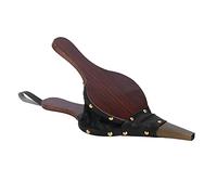 Wnvivi Soufflet de cheminée manuel, outils de soufflets de brasero en bois, souffleur d'air portable en bois pour camping en plein air, accessoire de barbecue
