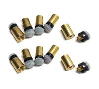 WNXGNHO 10 pièces de Billard Portable Pointe de cuivres Pointe de de Billard en Cuir PU pour et Ensemble de réparation de Billard