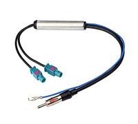 WNXGNHO Adaptateur D'antenne Aérienne Double Fakra-din Adaptateur Radio pour Véhicule Universel Antenne Stéréo Câble FM