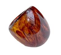 WNXGNHO Bagues géométriques artisanales en résine, élégances sans date, ajustement confortable, tenue formelle décontractée, rehausseur de tenue géométrique, alliance moderne et minimaliste en résine