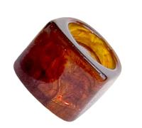 WNXGNHO Bagues géométriques artisanales en résine, élégances sans date, ajustement confortable, tenue formelle décontractée, rehausseur de tenue géométrique, alliance moderne et minimaliste en résine