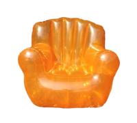 WNXGNHO Canapé gonflable en PVC transparent très résistant pour piscine extérieure relaxation, chaise gonflable en PVC