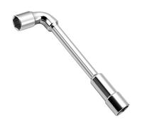 WNXGNHO Clé à douille hexagonale à double extrémité robuste - Corps en acier - Poignée confortable - Clé à douille essentielle en forme de L