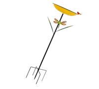 WNXGNHO Conteneur d ' Oiseaux Peu Profond, pour Patio, Affichage d ' Images de colibris, Hauteur de 97cm, décor de caractéristiques d ' Eau de Jardin