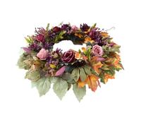 WNXGNHO Couronne De Fleurs Artificielles 21 65 Pouces pour Intérieur Et Extérieur Couronne De Roses Réalistes pour Décoration De Mariage De Saint-Valentin Décorations d'automne