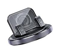 WNXGNHO de téléphone de Voiture Rotatif avec Base de Console adhésive, Corps en ABS et Coussinets tactiles en Silicone pour Les trajets Quotidiens et Les déplacements Pare-Brise
