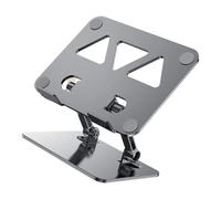 WNXGNHO de téléphone et de Tablette de Bureau en métal Pliable réglable avec Coussinets en Silicone pour la Lecture d ' appels et de Cours de Tablette Pliable de Bureau