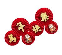 WNXGNHO Design pliable pour un rangement facile du Nouvel An chinois - Décoration en papier pour économiser de l'espace - Décoration de bureau