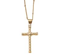 WNXGNHO Élégant collier à breloques avec pendentif en forme de croix résistant au ternissement - Accessoire de bijoux pour personnaliser l'expression et la foi - Collier de culture jeunesse, Bead