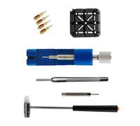 WNXGNHO Ensemble d'outils de retrait de bracelet de montre en métal de qualité supérieure avec broches interchangeables pour plusieurs modèles et étui de transport portable Outil à ressort pour