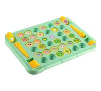 WNXGNHO Jeu de mémoire d ' échecs à Retourner, de Fruits d ' Animaux, Jeu d ' échecs à Retourner pour l ' activité de Collecte à la Maternelle