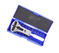 WNXGNHO Kits de réparation de boîtier de montre précis multifonctionnels en acier pour bijoutiers, amateurs et amateurs de montres, bleu