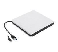 WNXGNHO Lecteur DVD externe à vitesse rapide USB 3.0 de type C pour PC portable de bureau ABS DVD externe pour Ultrabooks
