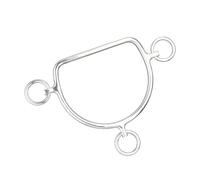 WNXGNHO Matériel de Mors équestre pour la Pratique de l ' équitation | Disposition des boucles latérales en métal, accessoire de rêne de bride, leçon stable, utilisation quotidienne