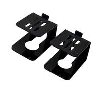 WNXGNHO Paire de Supports de Bureau inclinés pour unités de 3 à 4 Pouces, Supports de Bureau en métal pour Les Jeux, Le Studio et Le Bureau Quotidien, Configuration correcte