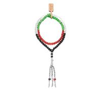WNXGNHO Perles de cristal de célébration avec franges complexes - Bijoux confortables pour le Ramadan, taille unique, Comme décrit