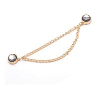 WNXGNHO Pince de réglage de longueur de pantalon avec strass pour raccourcir l'ourlet de la chaîne en strass