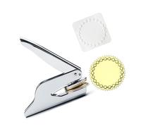 WNXGNHO Steel Embosser Stamp Embossing Seal for Certificate Labels Award Book Envelope Label Embellishments Scrapbooking Set