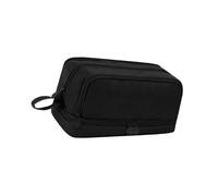 WNXGNHO Trousse à crayons de couleur unie double couche de grande capacité pour la rentrée scolaire pour fille, couleur unie, double couche pour l'école, Noir