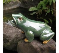 WNYAILLL Cracheurs d'étang, Aquascape Fontaine à Planter pour étang et Jardin, Bassin De Jardin Décoration Intérieure Et Extérieure, Circulation Eau Apaisante(24 * 16 * 15cm/9.4 * 6.3 * 5.9in)