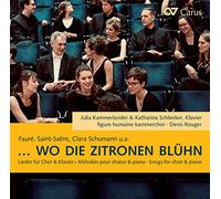 Wo Die Zitronen blüh'n. Mélodies romantiques pour chur et Piano. Kammerlander, Schlenker, Rouger. [Import]