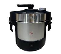Wo Lai Gou Machine à hirondelle électrique automatique 1000 W, 6 l, machine à igname, facile à nettoyer, en acier inoxydable, pour hacher la viande, l'ail, le chili, les légumes, les aliments pour