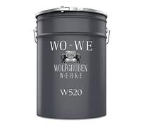 WO-WE Peinture Façade W520 Effet Perlant Rénovation des murs exterieurs Imperméable - Gris clair 10L