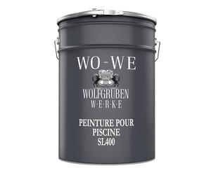 WO-WE Peinture pour piscine et bassin SL400 Imperméable et étanche RAL 1015 simil. à Ivoire claire - 5L