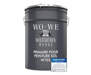 WO-WE Primaire spécial pour peinture sol W703 - Haute adhérence - Revêtements époxy, acryliques 1KG