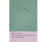 Wo wir zu Hause das Salz haben: Nachdichtungen