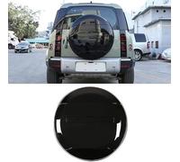 WOAFEY Couvre-Roue de Secours de Voiture pour Land Rover Defender 90 110 130, imperméable à l'eau et à la poussière, Couvre-Roue élastique ABS, Accessoires de décoration extérieure,H