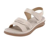 Woaikeyu Sandales Femme Mode Été Compensé Casual Bout Ouvert Soft Chaussures Sandales Femme De Randonnée Bout Ouvert Tendances Outdoor léger Décontracté Scratch Sandales 42